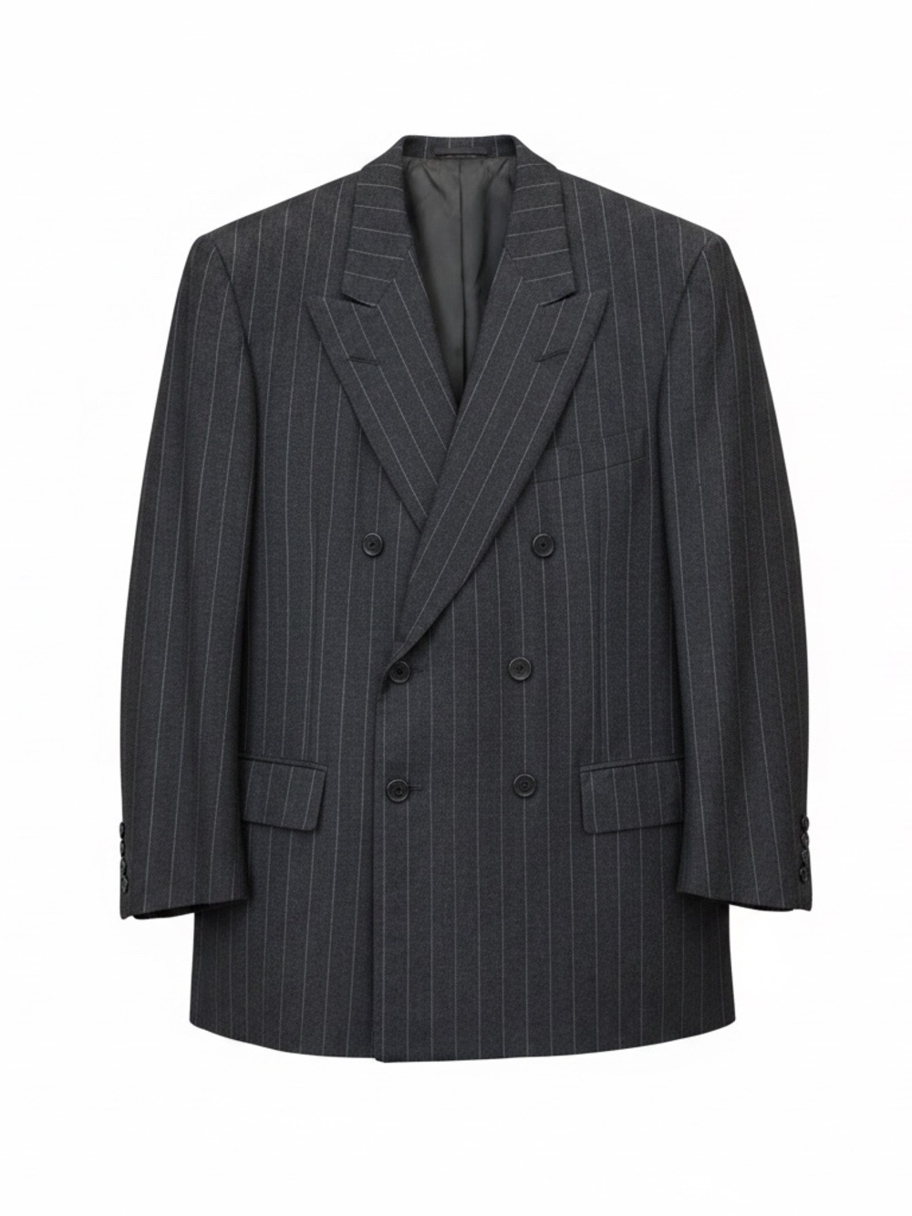 Oxxford Clothes Renaissance Double-Breasted Suit 42 Reg
